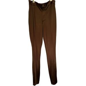 Skims Brown Disco Pants Womens High Waist Shapewear Small Minimalist Y2K NWT